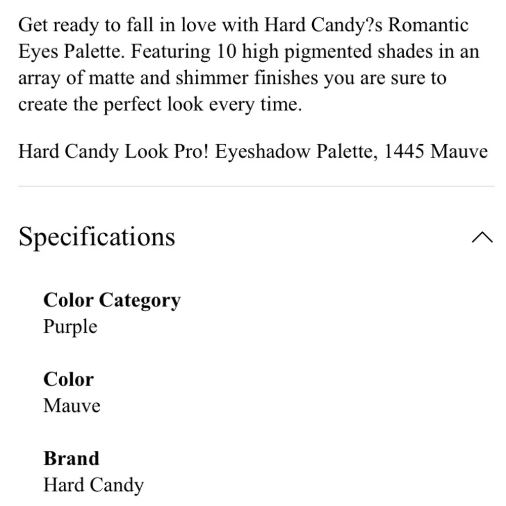 Hard 💗 Candy Feelin Mauvey Eyeshadow Pallet